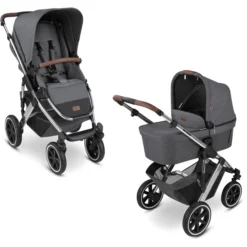 Jollein Winkel 55 ABC DESIGN Kinderwagen Salsa 4 Air Asphalt Collectie 2023