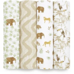Aden +anais™ Musslin Puckcloth 4-Pack Tanzania 112 X 112