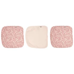 Bébé-jou Bébé Jou®-spuwdoeken 3-pack Leopard Pink