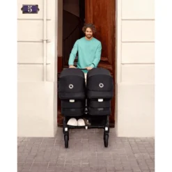 Bugaboo Duo Kinderwagen Donkey 5 Twin Complete Black/Midnight Black -Jollein Winkel bugaboo duo kinderwagen donkey 5 twin complete black midnight black a381981 1