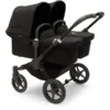 Bugaboo Duo Kinderwagen Donkey 5 Twin Complete Black/Midnight Black