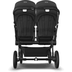 Bugaboo Duo Kinderwagen Donkey 5 Twin Complete Black/Midnight Black -Jollein Winkel bugaboo duo kinderwagen donkey 5 twin complete black midnight black a381981 3
