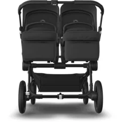 Bugaboo Duo Kinderwagen Donkey 5 Twin Complete Black/Midnight Black -Jollein Winkel bugaboo duo kinderwagen donkey 5 twin complete black midnight black a381981 4
