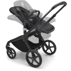 Bugaboo Kinderwagen Fox 5 Basis Graphite/Grey Melange -Jollein Winkel bugaboo kinderwagen fox 5 basis graphite grey melange a409953 4