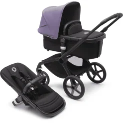 Bugaboo Kinderwagen Fox 5 Met Reiswieg En Zitje Black /Astro Purple