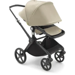 Bugaboo Kinderwagen Fox Cub Met Reiswieg En Zitje Black /Desert Beige -Jollein Winkel bugaboo kinderwagen fox cub met reiswieg en zitje black desert beige a410119 1