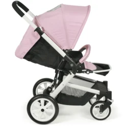 CHIC 4 BABY Kinderwagen Boomer Roze -Jollein Winkel chic 4 baby kinderwagen boomer roze a259636 2