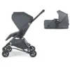 CONCORD Pram Soul Baby Set Steel Grijs
