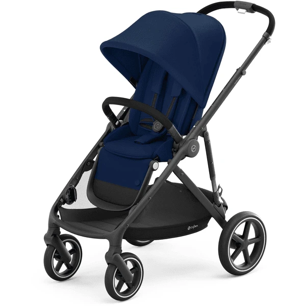 Cybex GOLD Gazelle S Kinderwagen Black Navy Blue 3 Cybex GOLD Gazelle S Kinderwagen Black Navy Blue - Afbeelding 3
