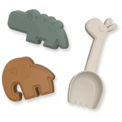 Done By Deer ™ Sand Speelgoed Set 3-delig. Hert Friends Mengeling Van Kleuren