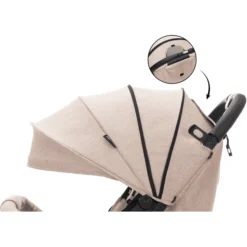 Fill Kinderwagen Style R Sand Melange -Jollein Winkel fill kinderwagen style r sand melange a411197 4