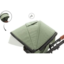 Fill Kinderwagenset Panther Elite Forrest Green Melange -Jollein Winkel fill kinderwagenset panther elite forrest green melange a299680 2