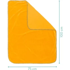 Fillikid Jersey Deken Orange -Jollein Winkel fillikid jersey deken orange a348974 4