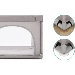 Fillikid Playpen Mia Melange Grijs -Jollein Winkel fillikid playpen mia melange grijs a299353 4