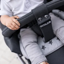 GESSLEIN Combi Kinderwagen F4 Air+, Antraciet / Star -Jollein Winkel gesslein combi kinderwagen f4 air antraciet star a380329 1