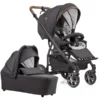 GESSLEIN Combi Kinderwagen F4 Air+, Antraciet / Star