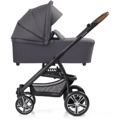 GESSLEIN Combi Kinderwagen F4 Air+, Antraciet / Star -Jollein Winkel gesslein combi kinderwagen f4 air antraciet star a380329 2