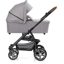 GESSLEIN Combi Kinderwagen F4 Air+, Lichtgrijs Gevlekt / Sterren -Jollein Winkel gesslein combi kinderwagen f4 air lichtgrijs gevlekt sterren a380319 1