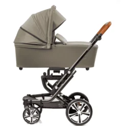 GESSLEIN Combi Kinderwagen F6 Air+, Kaki / Bloemen -Jollein Winkel gesslein combi kinderwagen f6 air kaki bloemen a380332 2