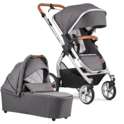 GESSLEIN FX4 Life Combi Kinderwagen, Gevlekt Grijs / Sterren