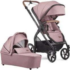 GESSLEIN FX4 Life Combi Kinderwagen, Roze
