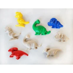 Gowi Dinosaurusvormen - Set Van 4 In Een Netje -Jollein Winkel gowi dinosaurusvormen set van 4 in een netje a375368 3