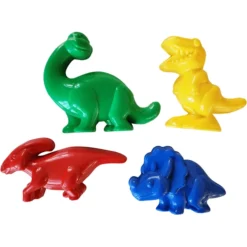 Gowi Dinosaurusvormen - Set Van 4 In Een Netje -Jollein Winkel gowi dinosaurusvormen set van 4 in een netje a375368 4