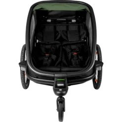 Hamax Kinderfietskar Outback Met Rugleuningverstelling Green Black -Jollein Winkel hamax kinderfietskar outback met rugleuningverstelling green black a319086 3