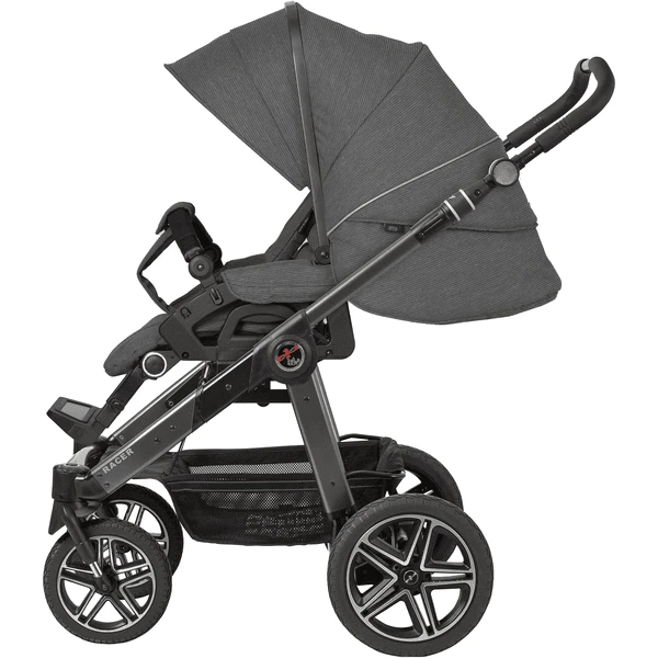 Hartan Kinderwagen Racer GTS Causal Collection Little Pinguïn (910) Framekleur Platina 3 Hartan Kinderwagen Racer GTS Causal Collection Little Pinguïn (910) Framekleur Platina - Afbeelding 3