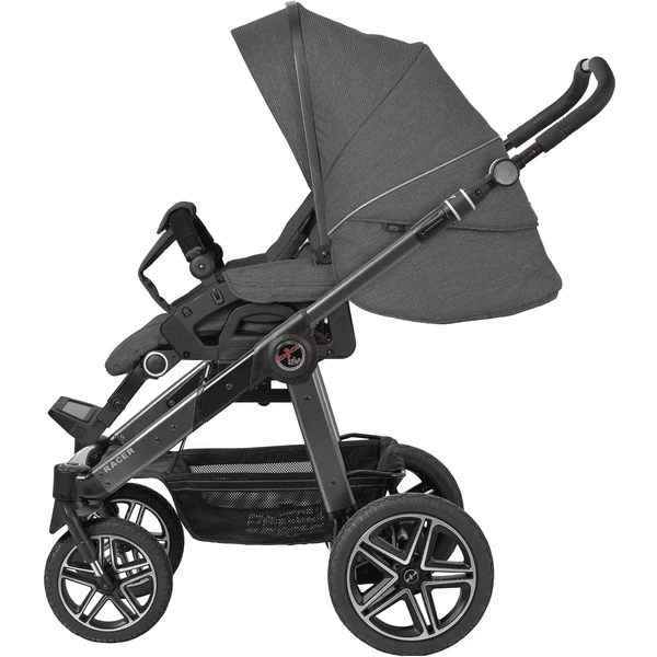 Hartan Kinderwagen Racer GTS Causal Collection Little Pinguïn (910) Framekleur Platina 4 Hartan Kinderwagen Racer GTS Causal Collection Little Pinguïn (910) Framekleur Platina - Afbeelding 4