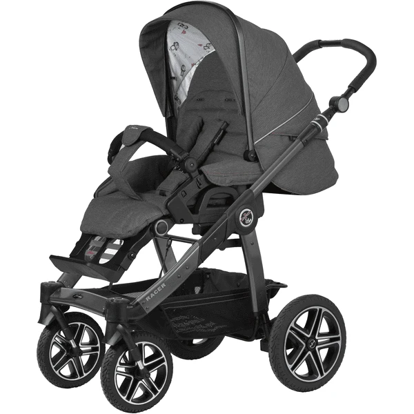 Hartan Kinderwagen Racer GTS Causal Collection Little Pinguïn (910) Framekleur Platina 1 Hartan Kinderwagen Racer GTS Causal Collection Little Pinguïn (910) Framekleur Platina
