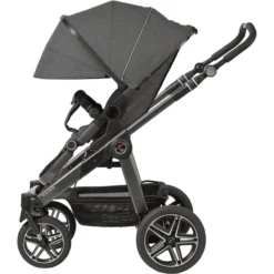 Hartan Kinderwagen Racer GTX Met Handrem Causal Collection Little Pinguïn (910) Framekleur Platina -Jollein Winkel hartan kinderwagen racer gtx met handrem causal collection little pinguin 910 framekleur platina a389379 3