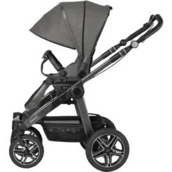 Hartan Kinderwagen ROCK IT GTR Met Handrem Casual Collectie Stardust (902) Framekleur Platina -Jollein Winkel hartan kinderwagen rock it gtr met handrem casual collectie stardust 902 framekleur platina a389595 2