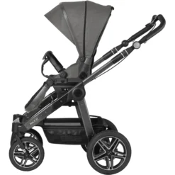 Hartan Kinderwagen ROCK IT GTR Met Handrem Casual Collectie Stardust (902) Framekleur Platina -Jollein Winkel hartan kinderwagen rock it gtr met handrem casual collectie stardust 902 framekleur platina a389595 3