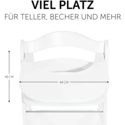 Hauck Alpha Eettafel Click Dienblad White -Jollein Winkel hauck alpha eettafel click dienblad white a371667 3