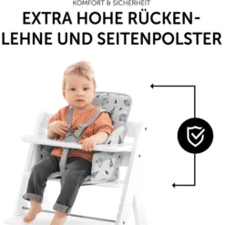 Hauck Kinderstoelhoes Alpha Cosy Select Nordic Grijs -Jollein Winkel hauck kinderstoelhoes alpha cosy select nordic grijs a371647 4