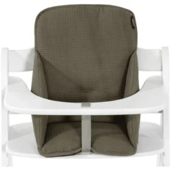 Hauck Kinderstoelkussen Alpha Cosy Select Waffle Piqué Olive