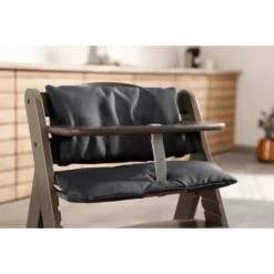 Hauck Kinderstoelkussen Deluxe Melange Charcoal -Jollein Winkel hauck kinderstoelkussen deluxe melange charcoal a255179 4