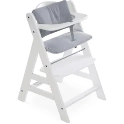 Hauck Kinderstoelkussen Deluxe Stretch Grey -Jollein Winkel hauck kinderstoelkussen deluxe stretch grey a255173 1