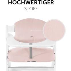 Hauck Selecteer Mousseline Rose Kinderstoelhoes -Jollein Winkel hauck selecteer mousseline rose kinderstoelhoes a371593 3