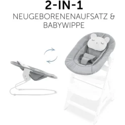 Hauck Wipstoeltje Alpha Bouncer 2in1 Pastel Bear Light Grey -Jollein Winkel hauck wipstoeltje alpha bouncer 2in1 pastel bear light grey a372182 2