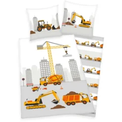 HERDING Beddengoed Bouwplaats 135 X 200 Cm -Jollein Winkel herding beddengoed bouwplaats 135 x 200 cm a360539 2