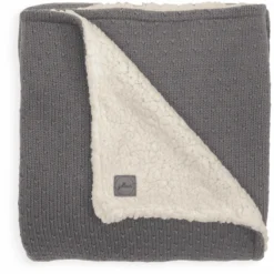 Jollein Gebreide Deken Teddy Bliss Stormgrijs 75 X 100cm -Jollein Winkel jollein gebreide deken teddy bliss stormgrijs 75 x 100cm a301856 3