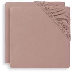 Jollein Jersey Hoeslaken 2-pak Kastanje 60x120 Cm -Jollein Winkel jollein jersey hoeslaken 2 pak kastanje 60x120 cm a325664 3