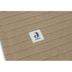 Jollein Knuffeldeken Ledikant 100x150cm Zuiver Gebreid Biscuit/ Velvet -Jollein Winkel jollein knuffeldeken ledikant 100x150cm zuiver gebreid biscuit velvet a385381 3