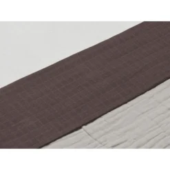 Jollein Ledikantlaken 120x150cm - Gerimpeld - Kastanje -Jollein Winkel jollein ledikantlaken 120x150cm gerimpeld kastanje a325178 4