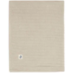 Jollein Wiegdeken 75x100cm Zuiver Gebreid Nougat/ Velvet