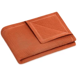 JULIUS ZÖLLNER Deken Mousseline Roest 70 X 100 Cm -Jollein Winkel julius zoellner deken mousseline roest 70 x 100 cm a330892 4