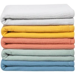 JULIUS ZÖLLNER Deken Terra Groen 70 X 100 Cm -Jollein Winkel julius zoellner deken terra groen 70 x 100 cm a302151 3