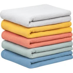 JULIUS ZÖLLNER Deken Terra Groen 70 X 100 Cm -Jollein Winkel julius zoellner deken terra groen 70 x 100 cm a302151 4